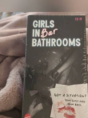 Mattel Girls in Bar Bathrooms Card Game